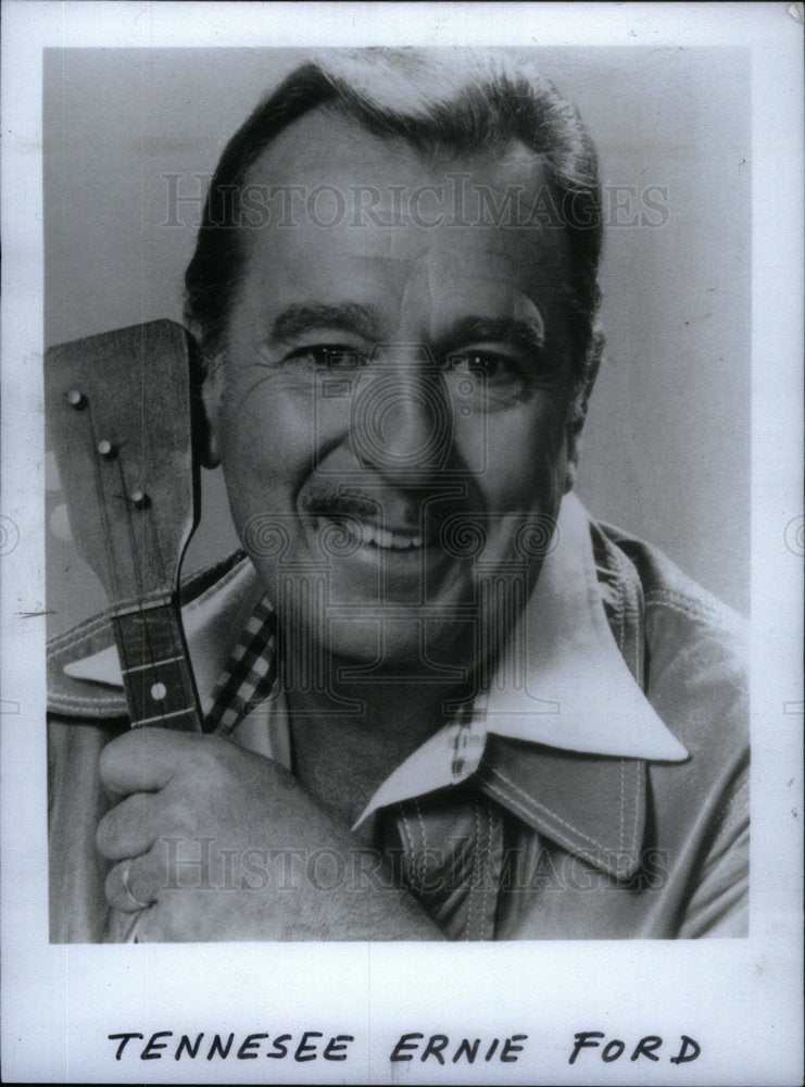 1981 Press Photo Tennessee Ernie Ford - Historic Images