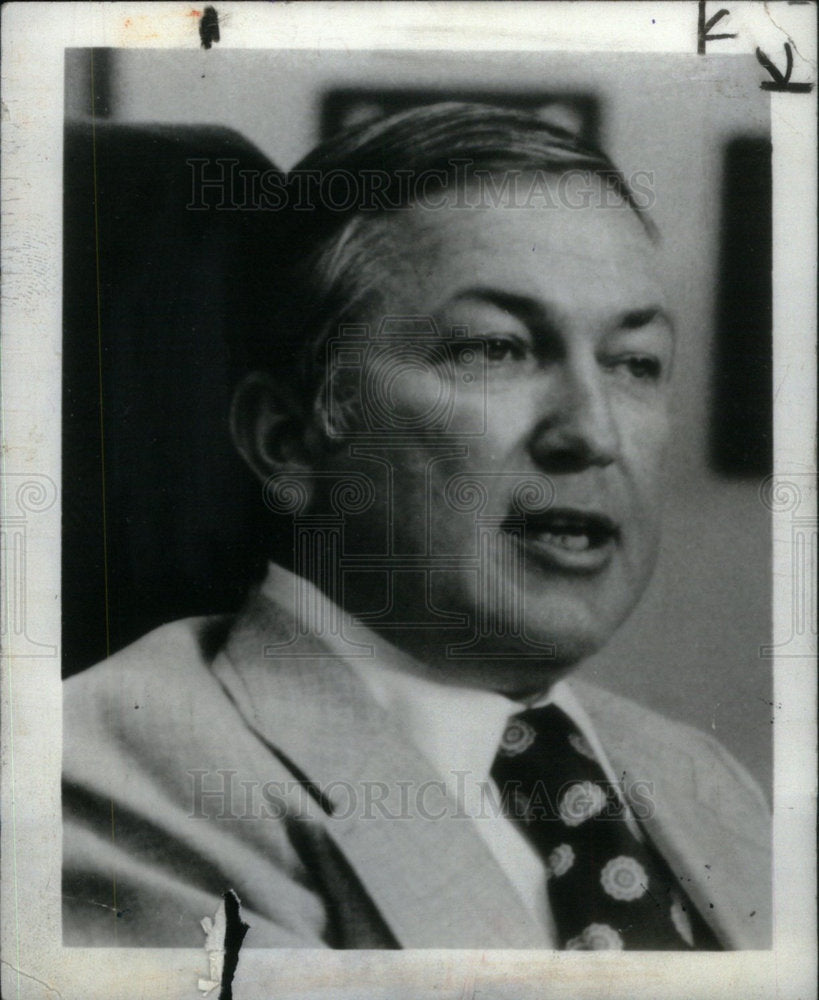 1980 Press Photo William D. Ford US Rep, Michigan - Historic Images