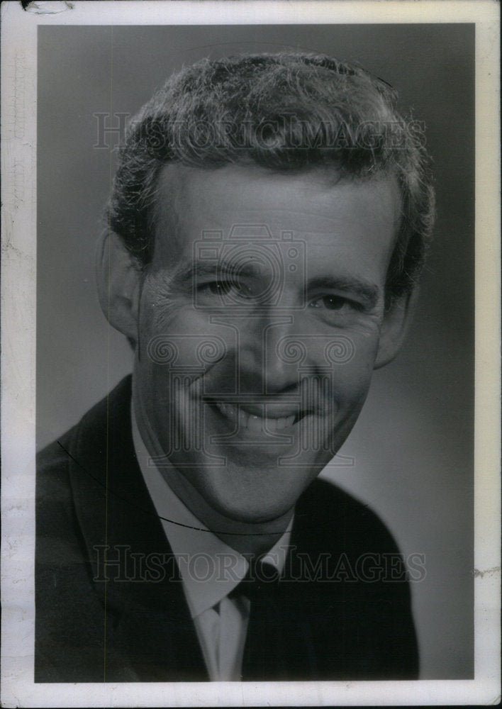 1972 Press Photo Kirby Brumfield Television Personality - Historic Images