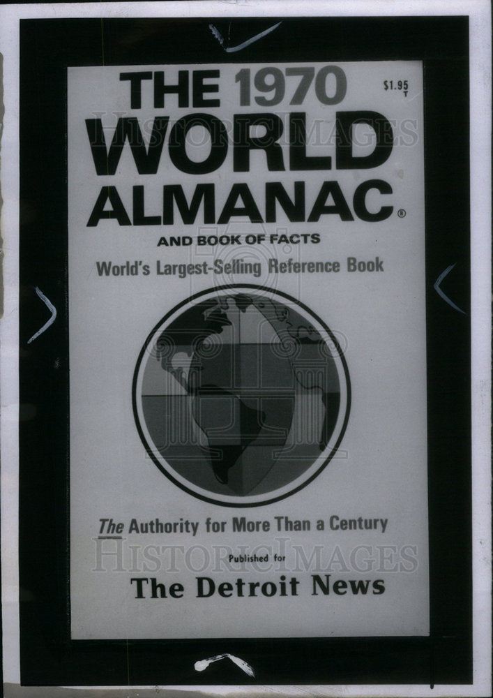 1969 Press Photo World Almanac Book of Facts - Historic Images