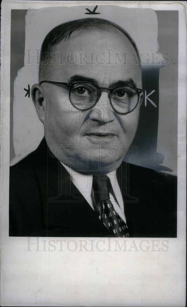 1950 Press Photo John Jatros Detroit Greek - Historic Images