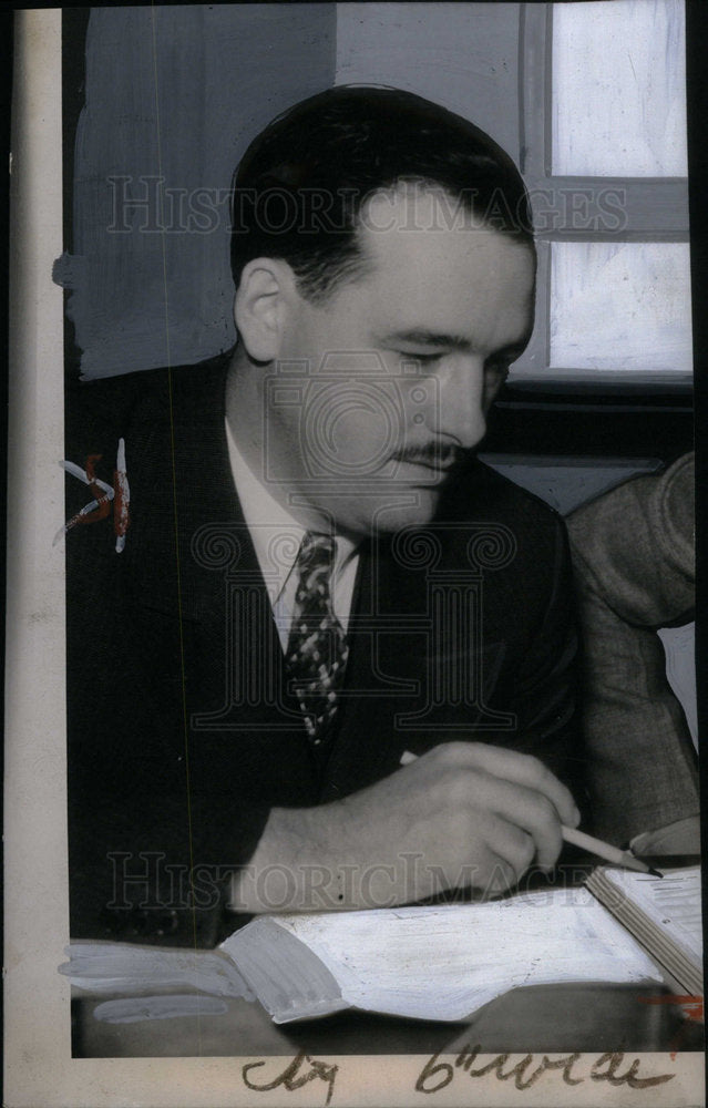 1936 Press Photo John Quey Maples - Historic Images