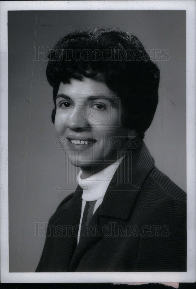 1978 Press Photo President Mansour Sister Agnes Mary - Historic Images