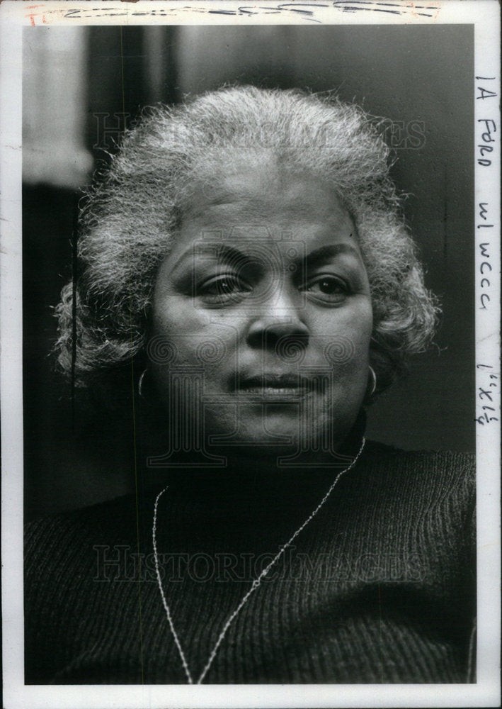 1980 Press Photo WCCC Trustee Juanita C Ford - Historic Images