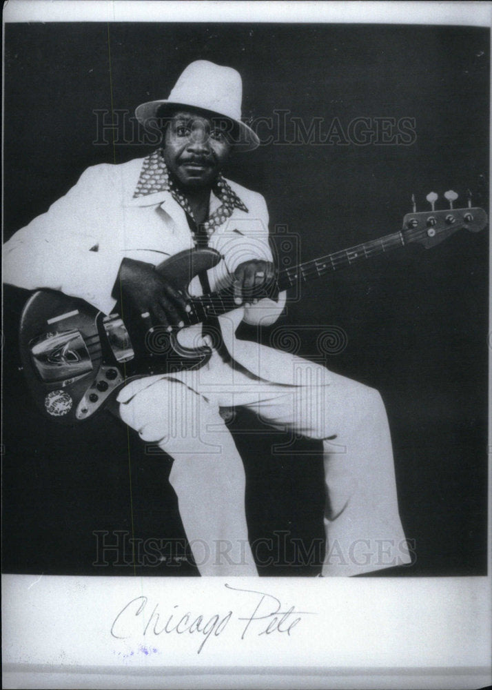 1993 Press Photo Chicago Pete Detroit Jazz Play Blue - Historic Images