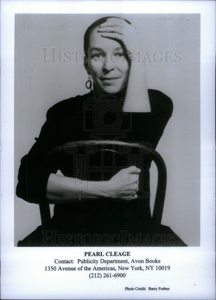Pearl Cleage American Author - Historic Images