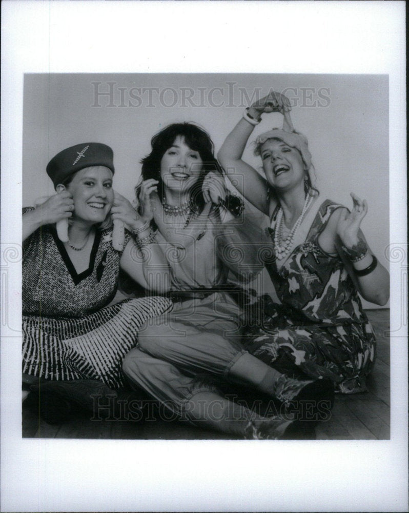 1990 Press Photo The Chenille Sisters - Historic Images