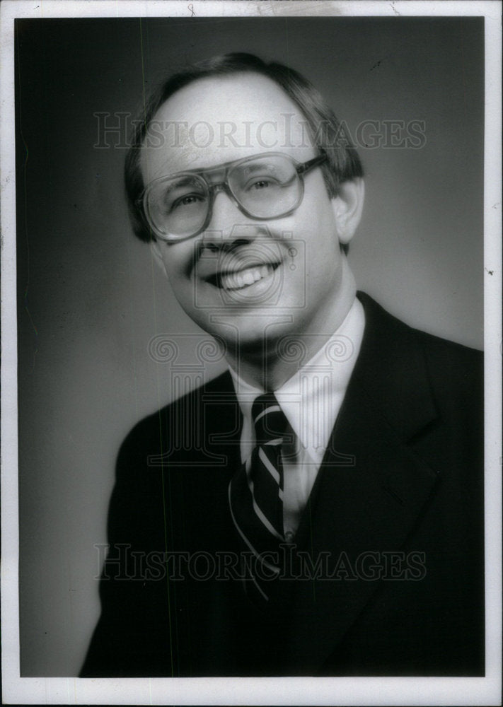 1979 Press Photo Willis A. Hicks Bank Executive - Historic Images