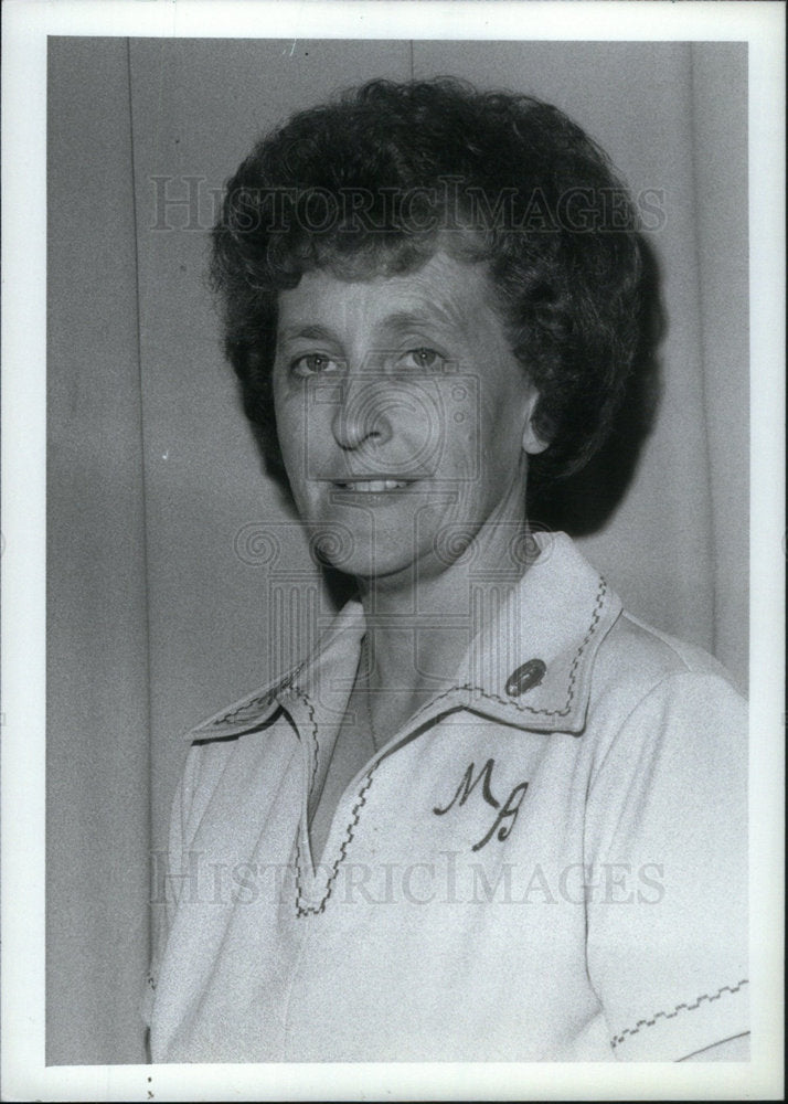 1985 Press Photo Mae Bolt - Historic Images