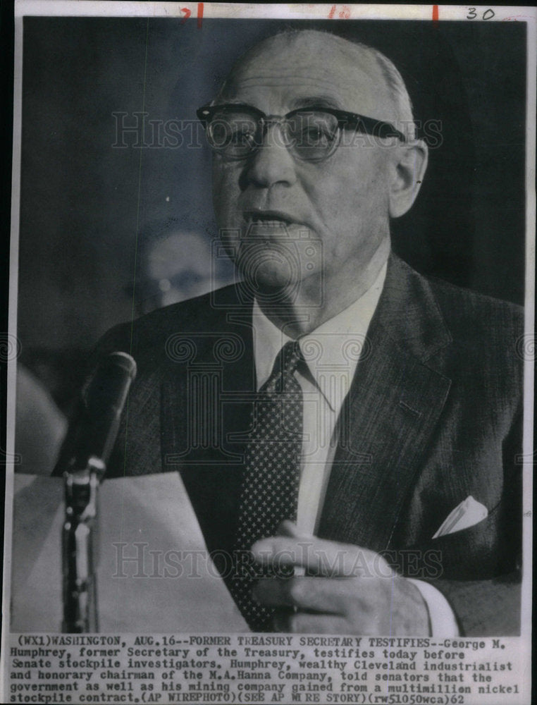 1962 Press Photo Richard J. Hughes Governor - Historic Images