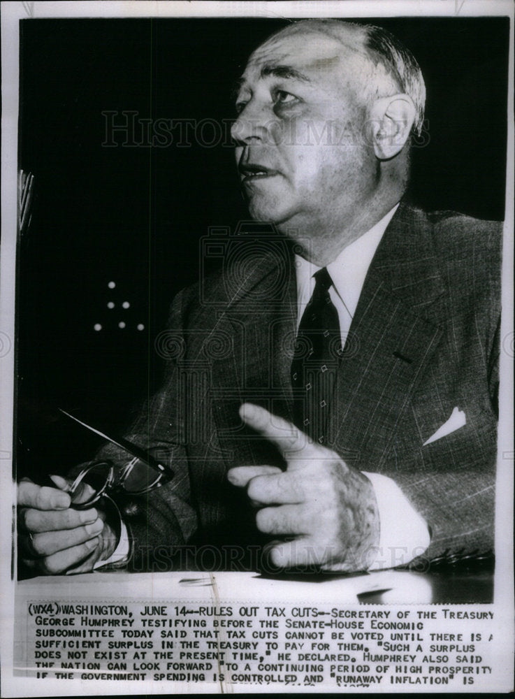 1967 Photo Secretary Of The Treasury George Humphrey - Historic Images