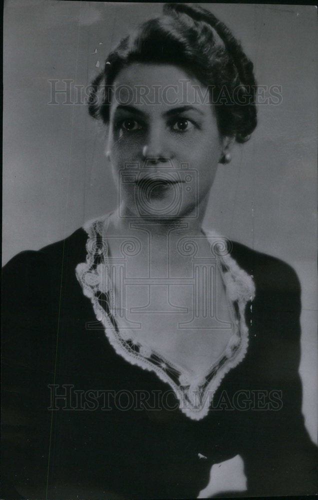 1941 Press Photo Katherine Glendinning President C.E.A. - Historic Images