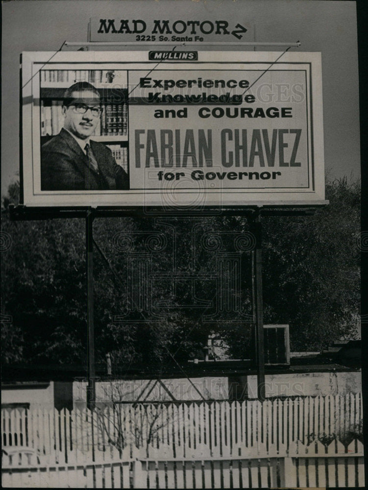 1968 Press Photo Fabian Chavez - Historic Images