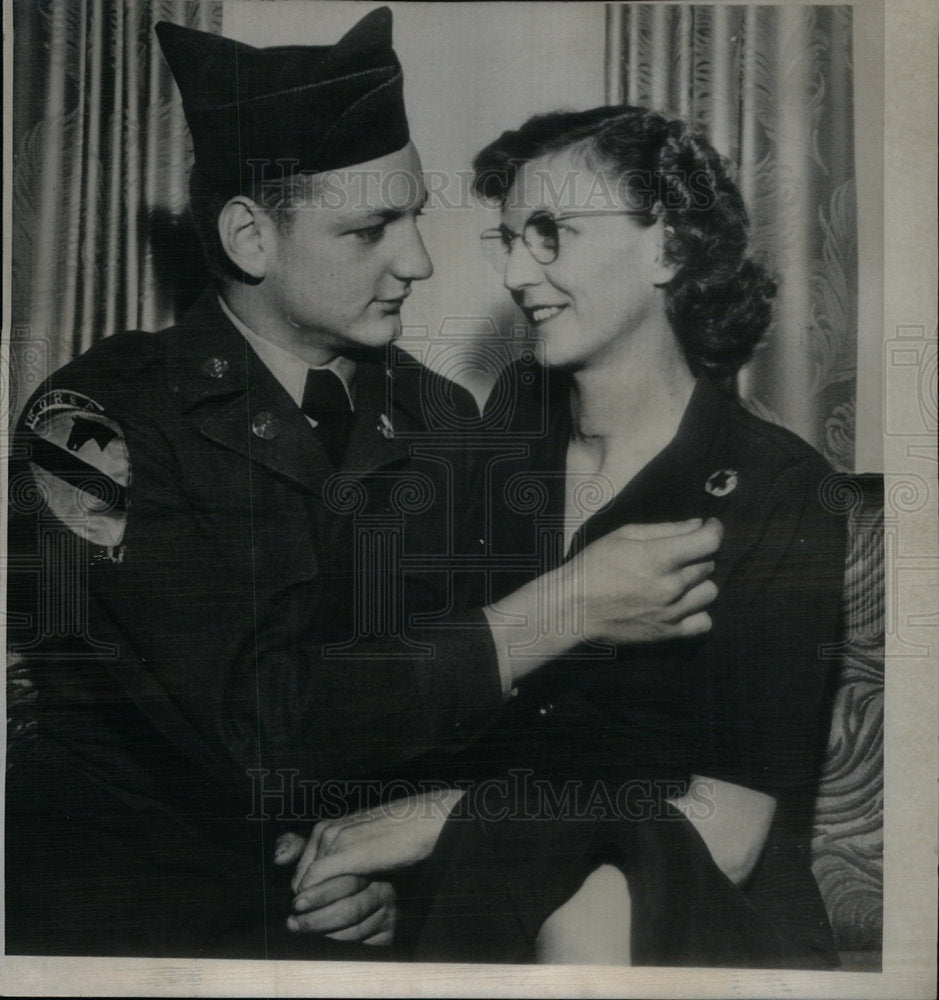 1951 Press Photo Maurice T. Gage mother D.A.Leaser - Historic Images