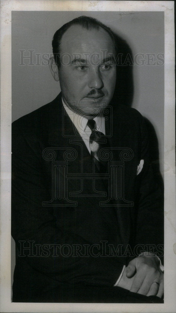 1948 Press Photo Josef Meier Passion Play Actor - Historic Images