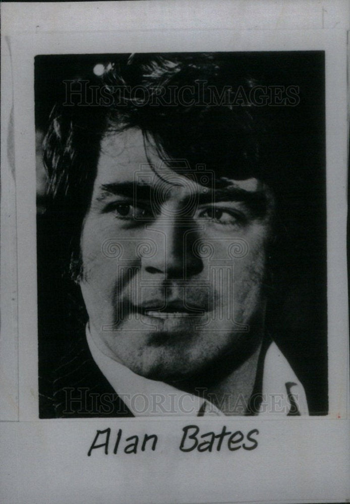 1980 Press Photo Alan Bates British Actor - Historic Images