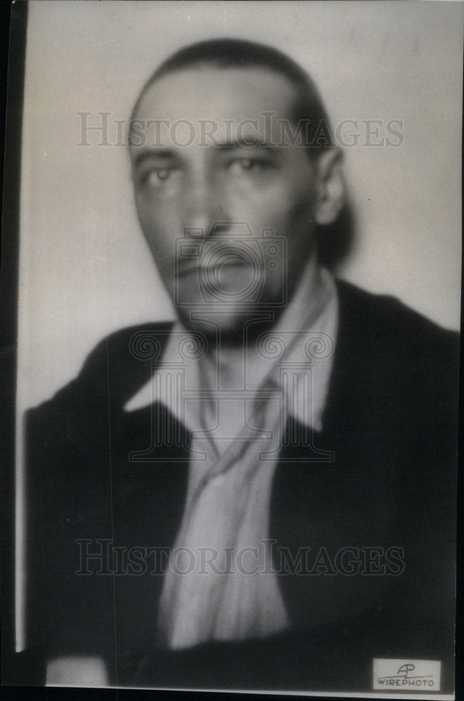 1935 Press Photo Ivan Pajtich Yugoslavia Man - Historic Images