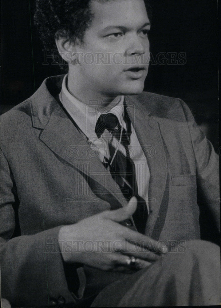 1969 Press Photo Georgia State Rep. Julian Bond Regis - Historic Images