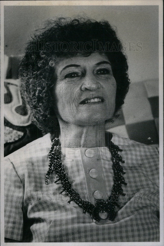 1980 Press Photo Homemaker Profile Pearl Mehl - Historic Images