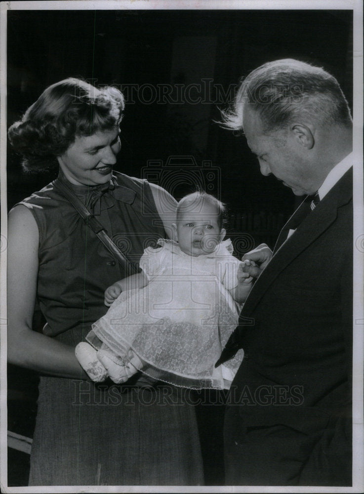 1956 Press Photo Democratic Candidate Steve McNichols - Historic Images