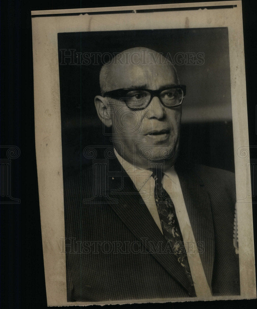 1972 Press Photo Ron Leonia Former President Venezuela - Historic Images