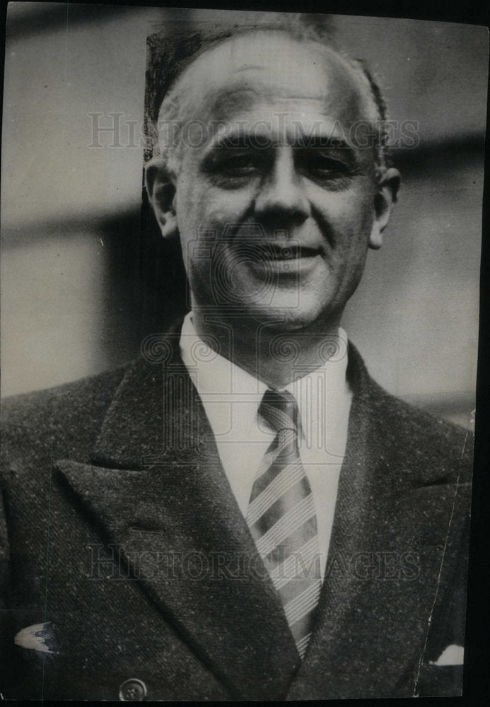 1934 Press Photo Clarence A. Dykstra Cincinnati City - Historic Images