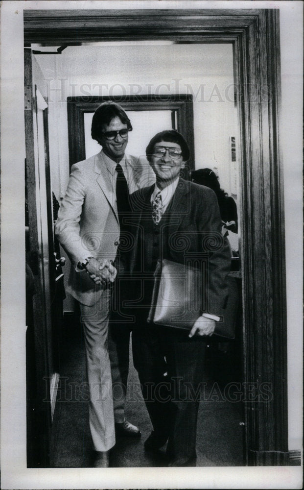 1981 Press Photo Peter Fonda Actor Attorney Wolf - Historic Images