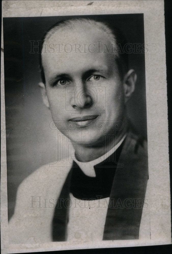 1953 Press Photo Reverend Constantine Trued - Historic Images