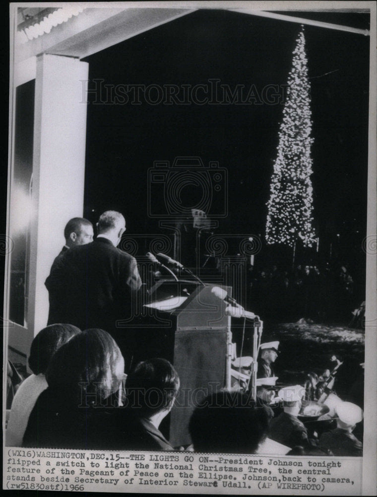 1967 Press Photo Lyndon B. Johnson - Historic Images