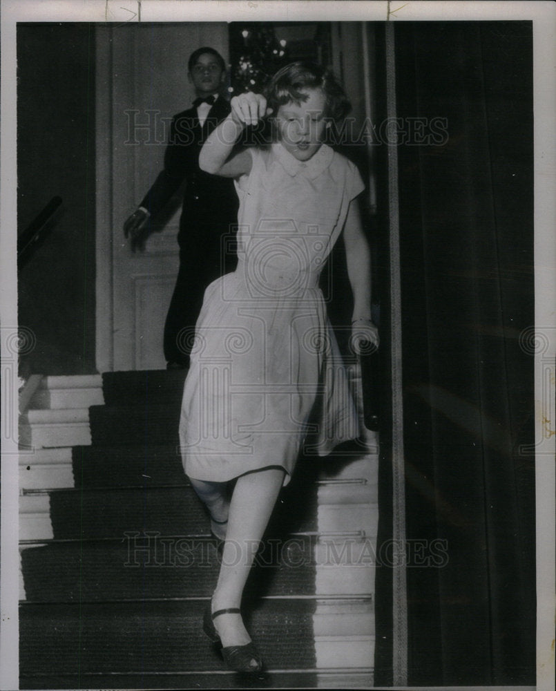 1953 Press Photo Denmark Princess Margrethe - Historic Images