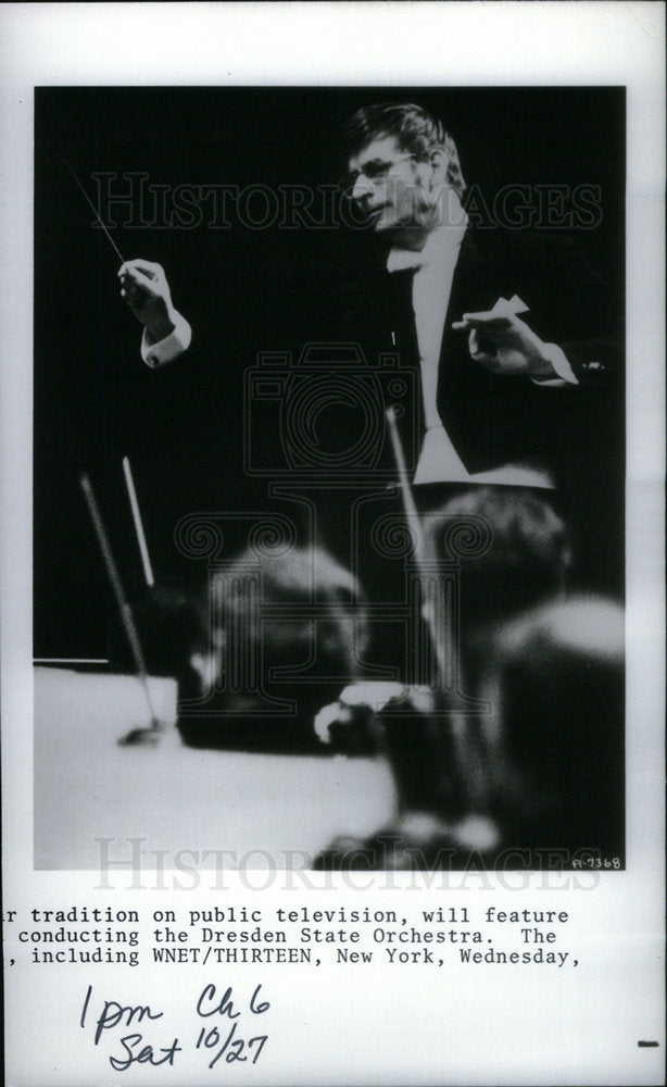 1979 Press Photo Maestro Herbert Blomstedt - Historic Images