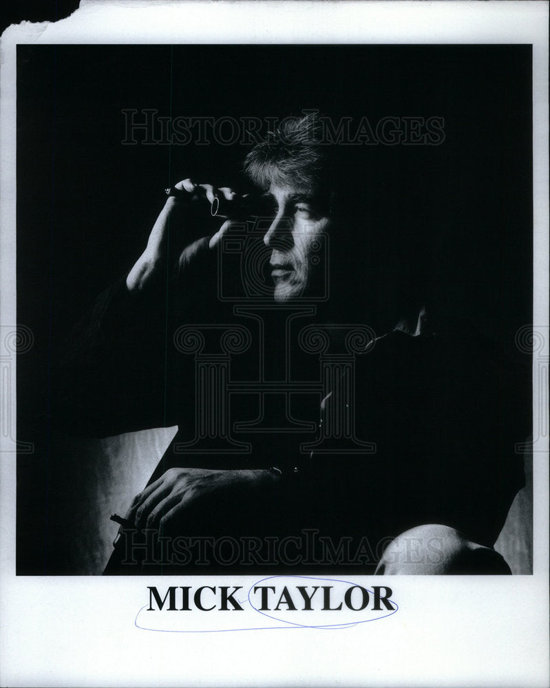 Press Photo Mick Taylor Musician - Historic Images