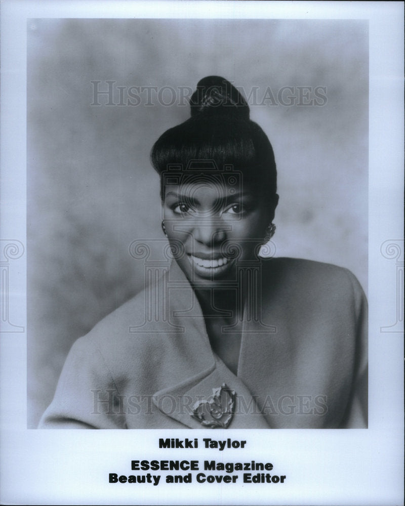 1995 Press Photo Mikki Taylor Editor Essence Magazine - Historic Images