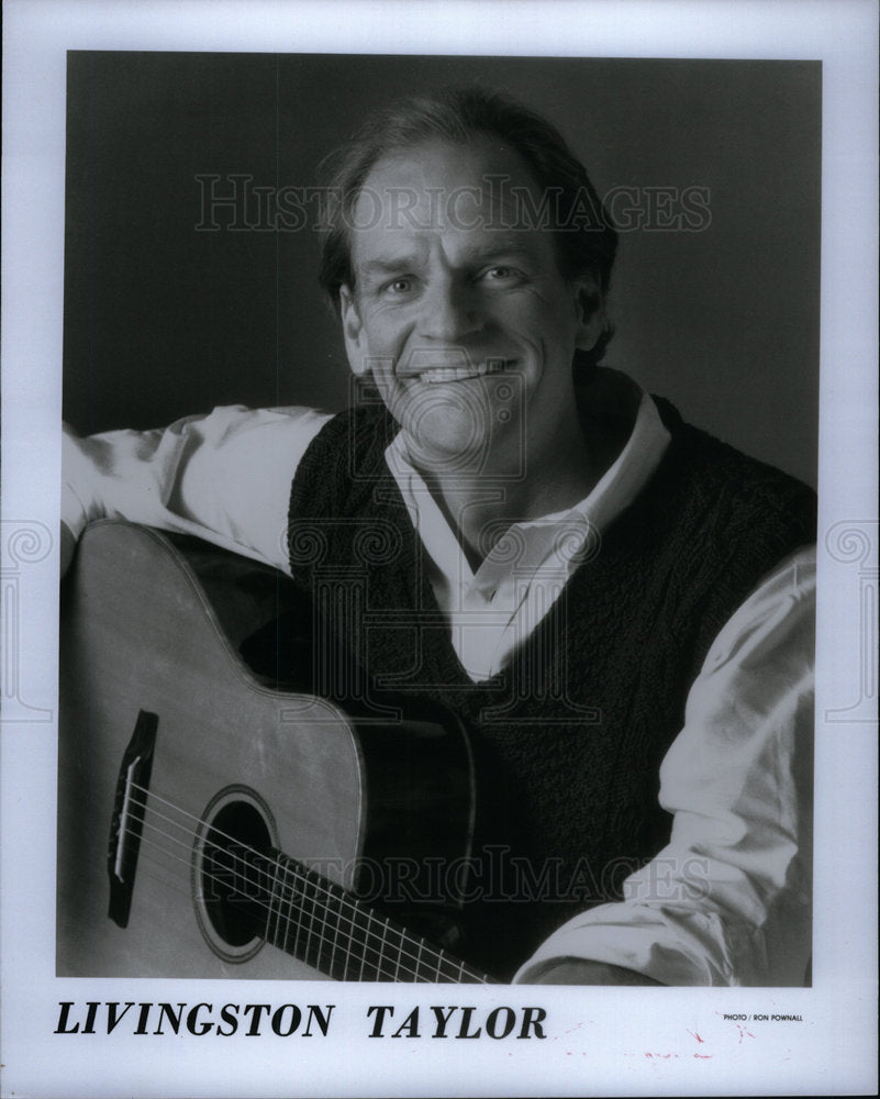 1992 Press Photo Livingston Taylor American Singer - Historic Images