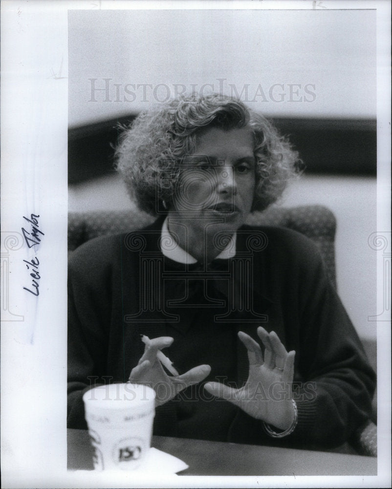 1992 Press Photo Governor Legal Counsel Taylor - Historic Images