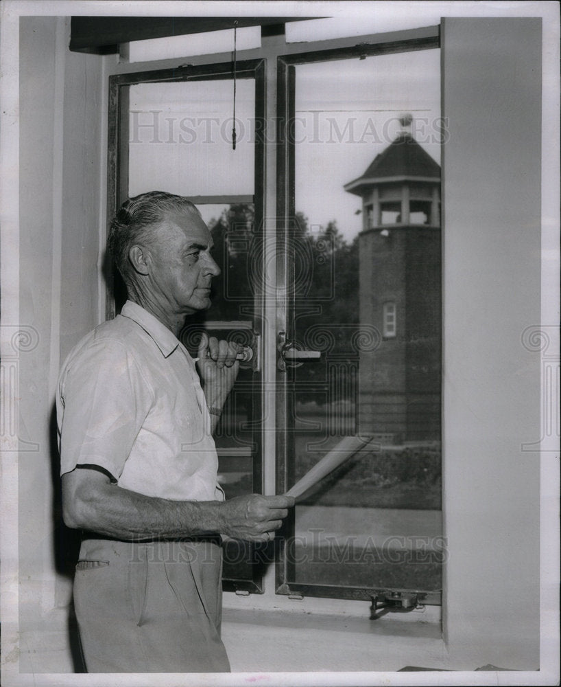 1954 Press Photo Milan Prison - Historic Images