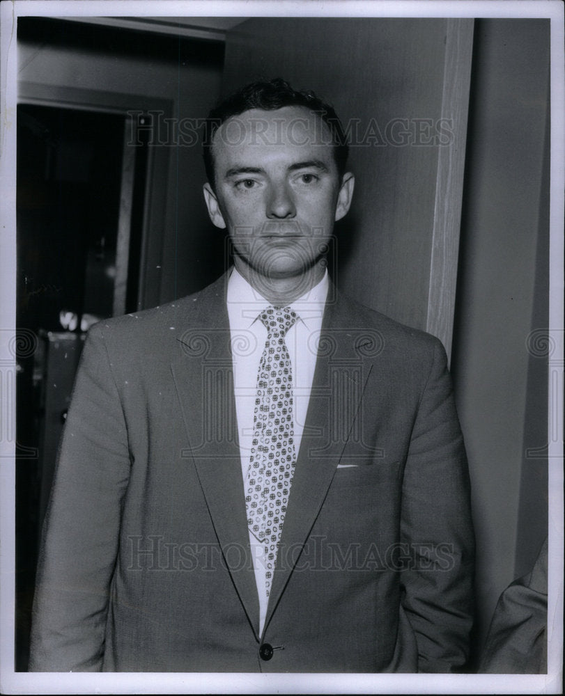 1956 Press Photo Joseph Sullivan Attorney General - Historic Images