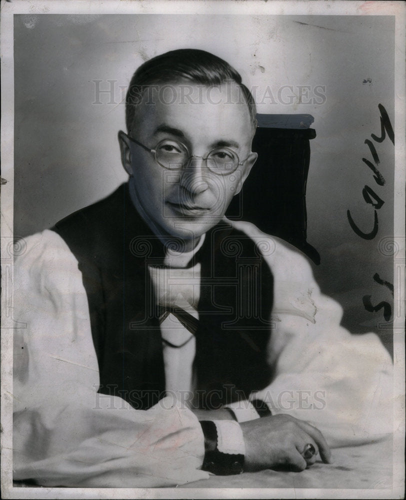 1950 Press Photo Bishop Episcopal Rev Emrich - Historic Images