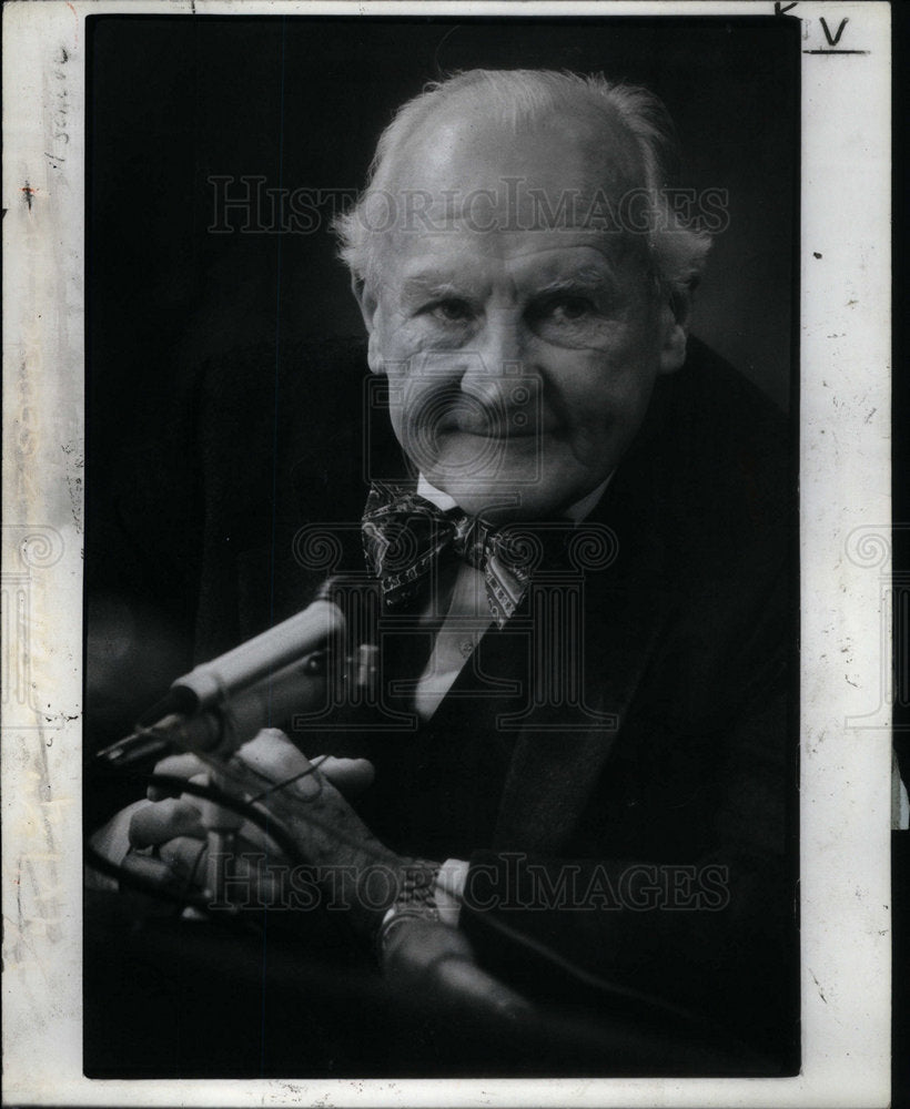 1980 Press Photo Judge John Feikins. - Historic Images