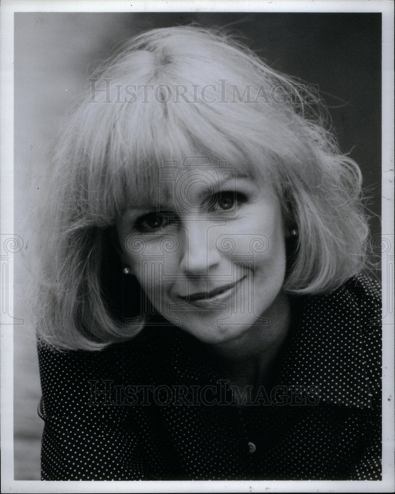 1985 Press Photo TV hostess Marilyn Turner. - Historic Images