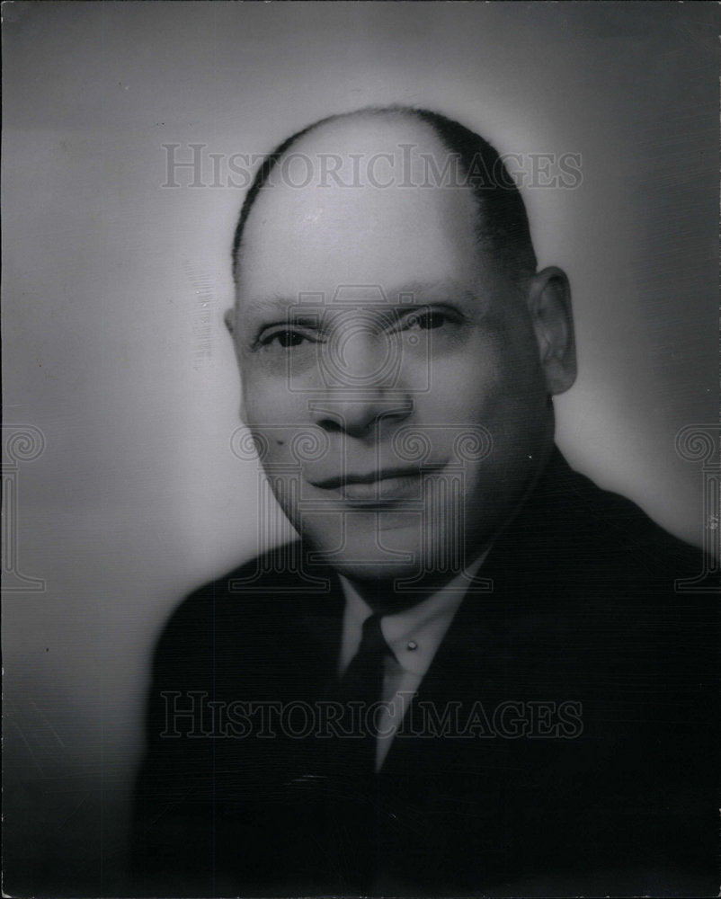 1957 Press Photo Edward Turner American Jewish Congress - Historic Images