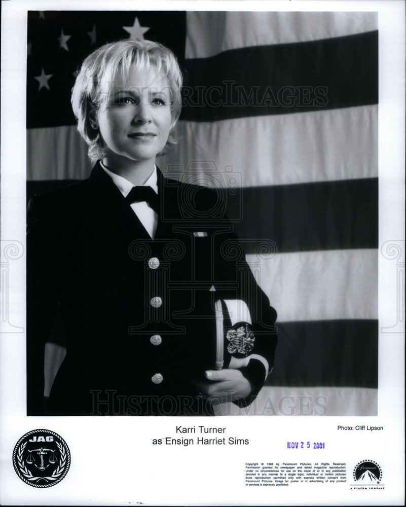 2001 Karri Turner/Actress/TV/Jag - Historic Images