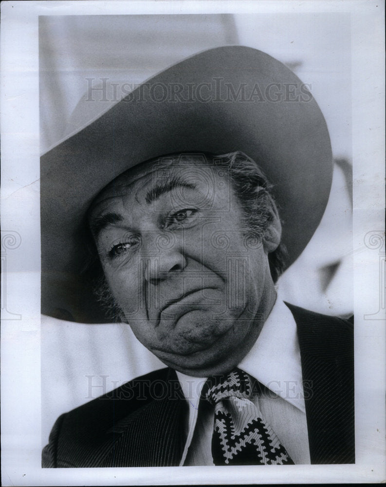 1972 Press Photo Forrest Tucker Actor - Historic Images