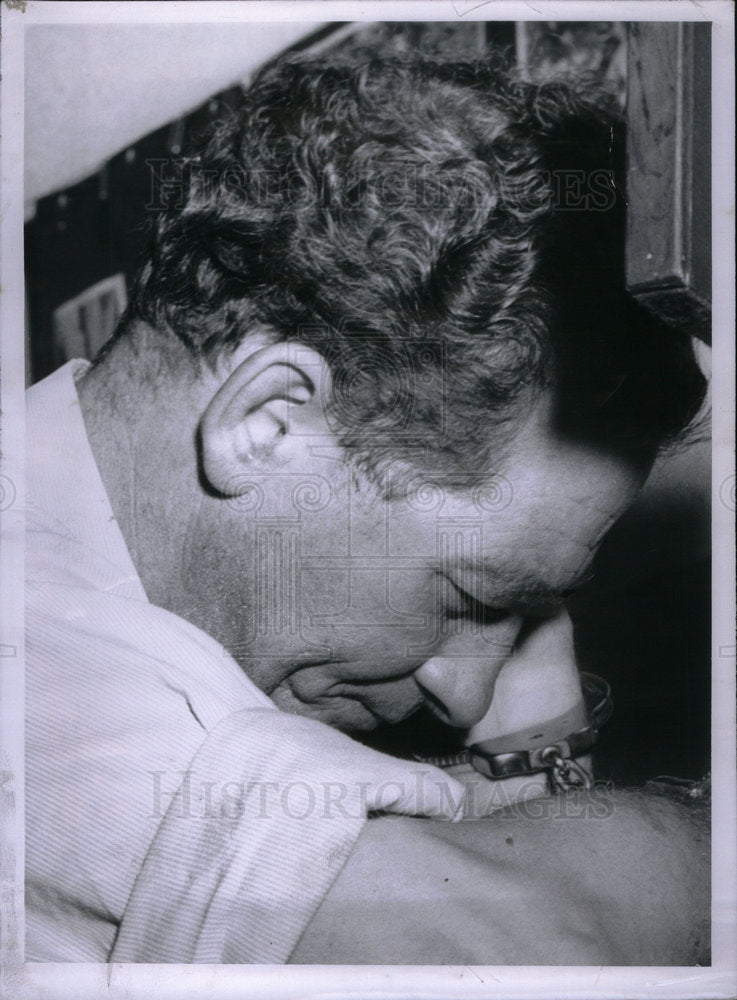 1957 Press Photo Laurence Turner Murder Suspect - Historic Images