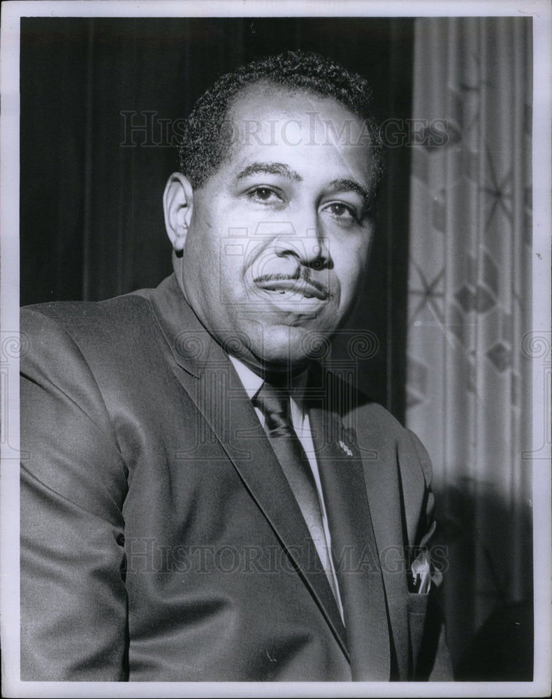 1968 Press Photo AFL CIO Worker Tom Turner - Historic Images