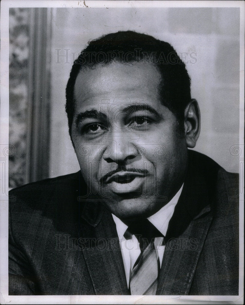 1969 NAACP Detroit Pres Turner Announcement - Historic Images