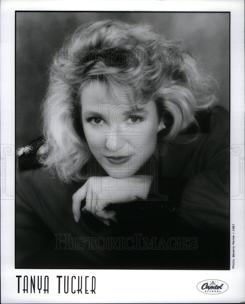 1988 Press Photo Tanya Tucker, entertainer - Historic Images