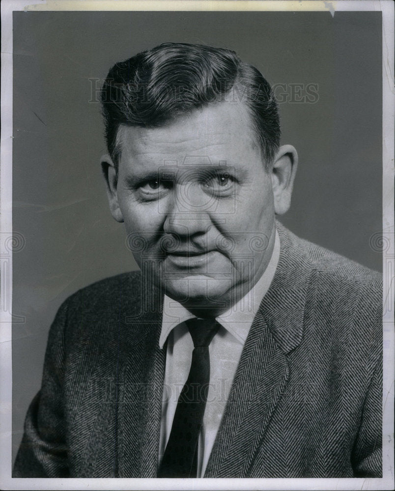 1968 Press Photo James Turner publisher Livingston - Historic Images