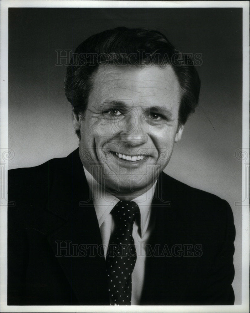 1981 Press Photo Ron Trumbla WJBK TV2 Newsman - Historic Images