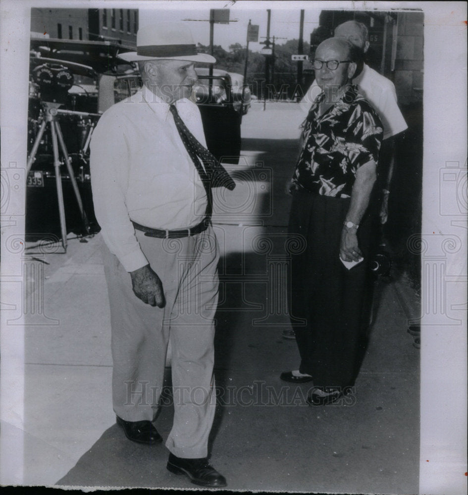 1954 Press Photo Vivian Truman Harry Truman President - Historic Images